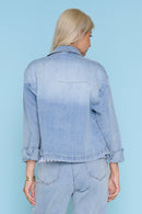 Leaf Applique Shirt Back View