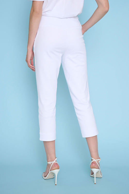 Capri Length Pants with Slits