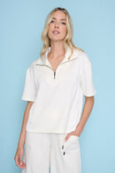 Half Zip Top Front View
