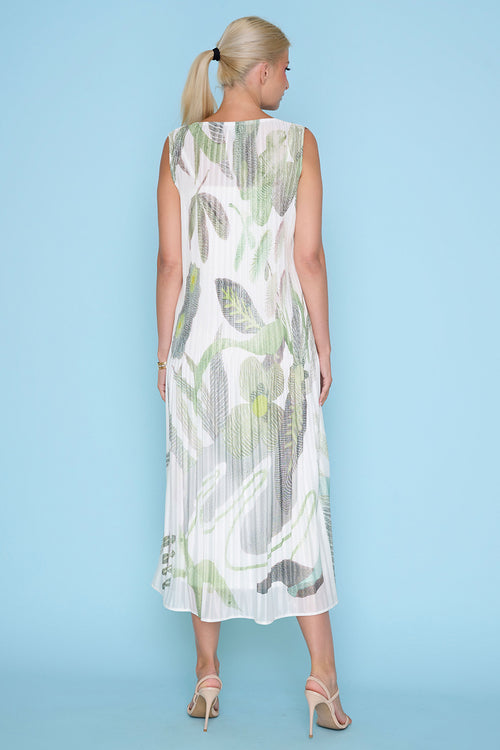 picadilly fashions dresses Picadilly Printed A-Line Dress – stepup.fashion main image 1
