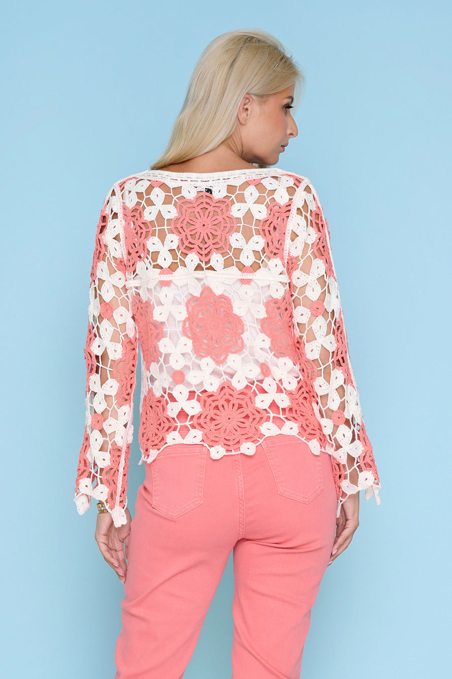 2-Tone Crochet Top