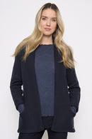 Open-Front Long Jacket
