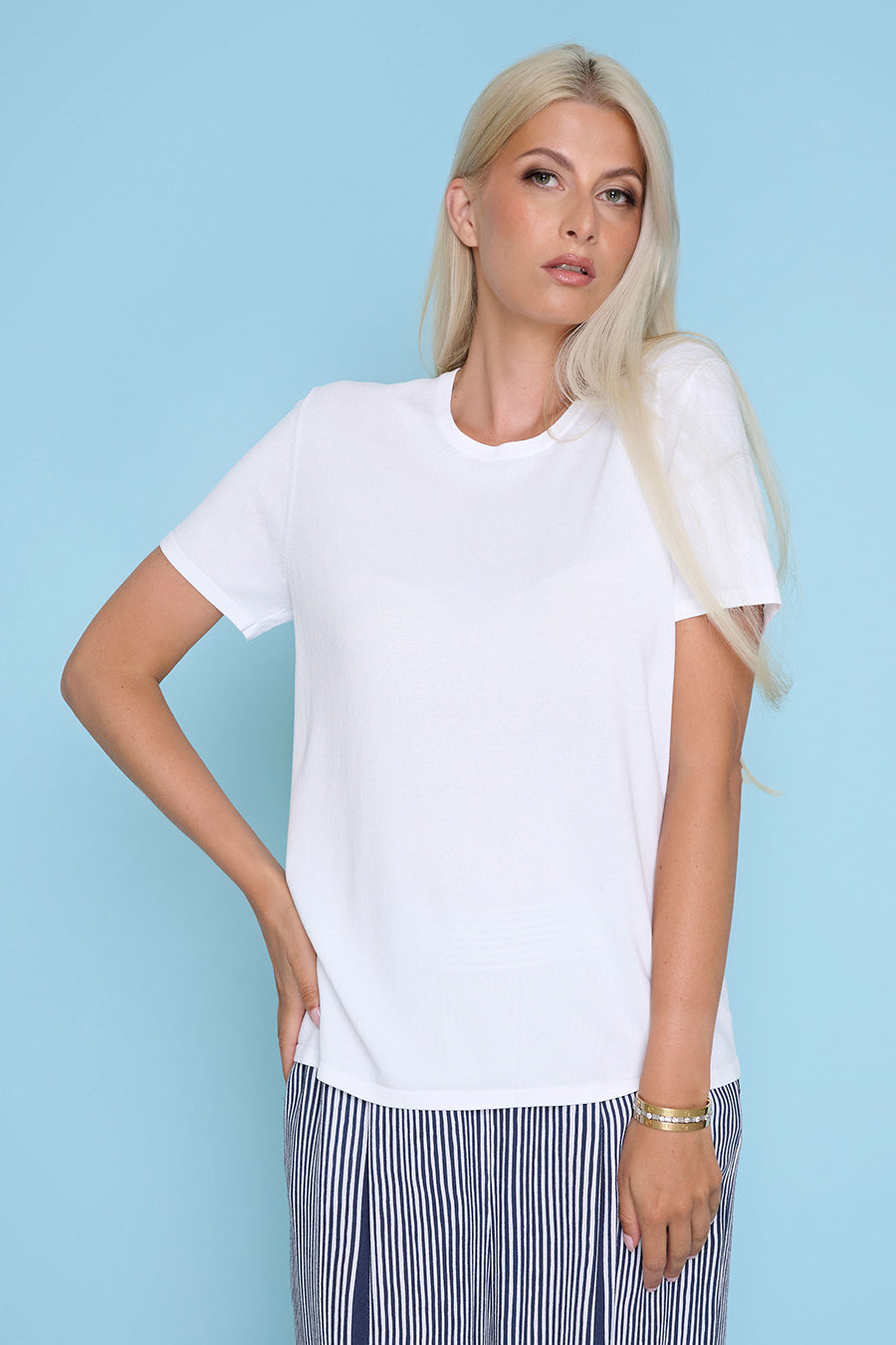 Basic Crew-Neck Top