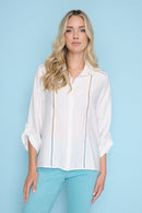 Hi-Low Hem Shirt Front View