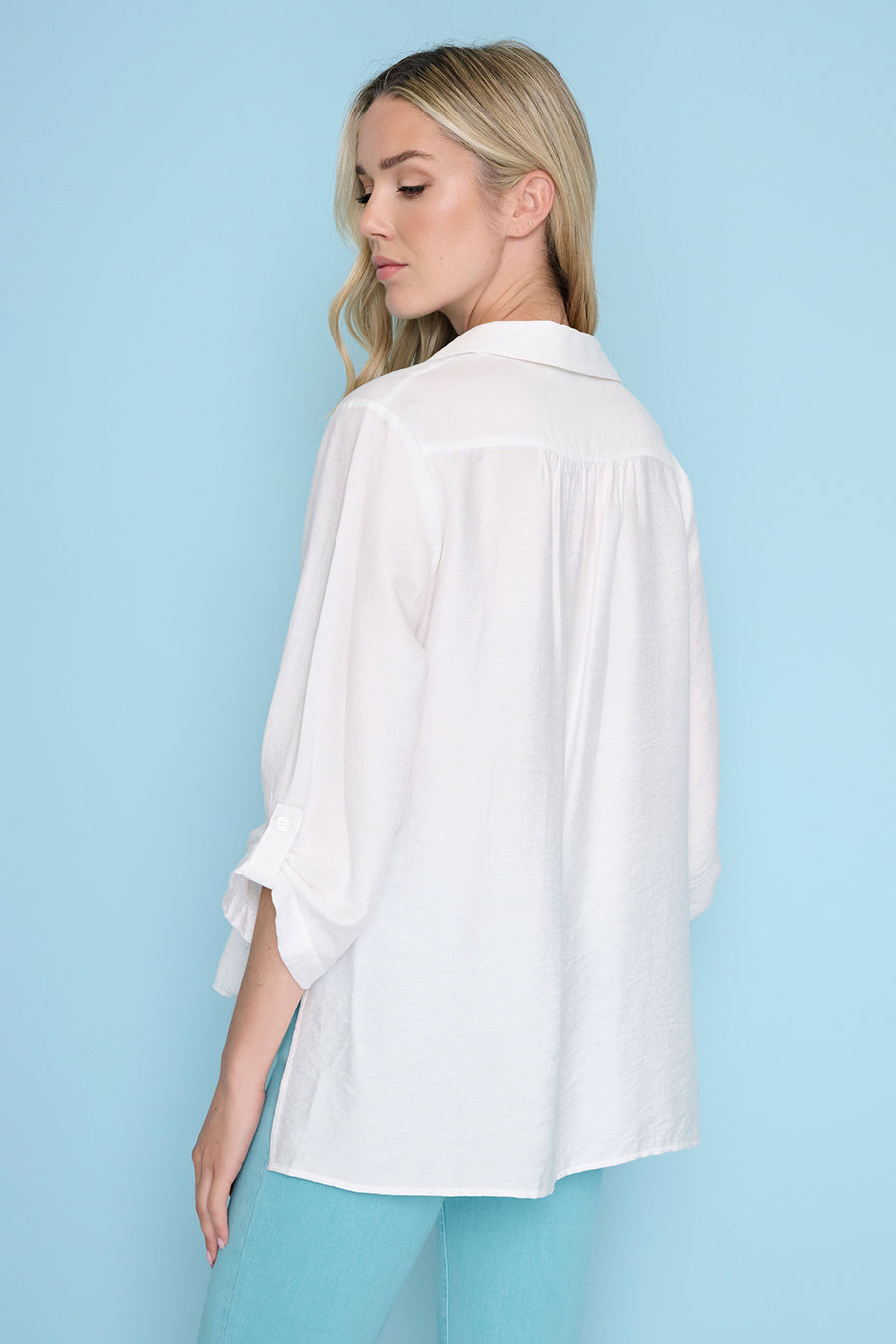 Hi-Low Hem Shirt Back View