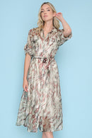 Button-Down Long Dress
