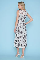 Sleeveless Cowl Neck Dress