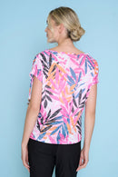 Drawstring Shoulder Top