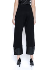 Zip-Trim Relaxed Fit Pants Back View