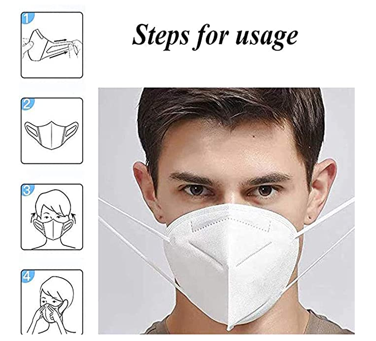 KN95 Respirator Mask  - 10 Pack
