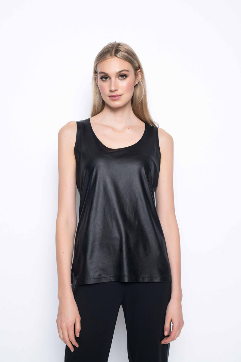 Shimmer Tank in black by Picadilly Canada