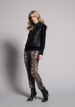 outfit featuring Quilted Zip-Front Hooded Jacket by picadilly canada