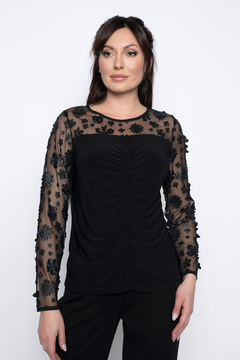Ruched Front Top by Picadilly Canada